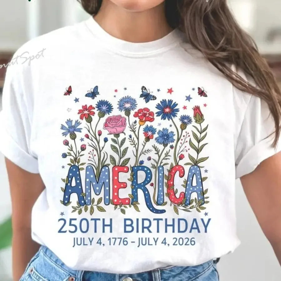 America 250th Birthday T-Shirt