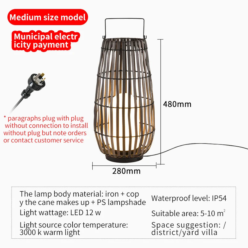 Modern Solar Outdoor Light – Waterproof Garden & Lawn Floor Lamp for Patio and Pathways