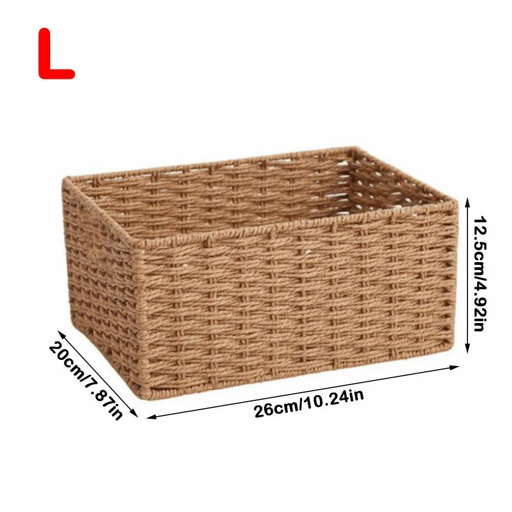 Handwoven Storage Basket – Reusable