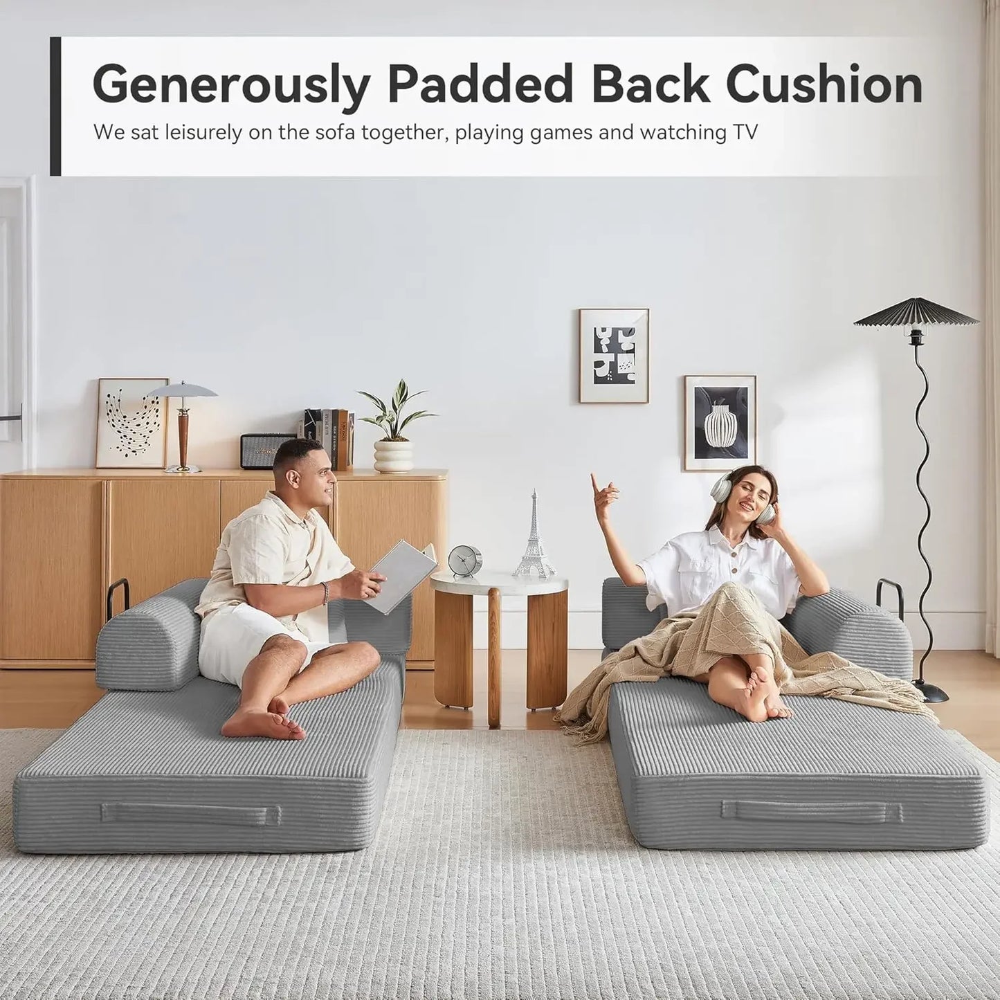 Convertible Sleeper Sofa Bed