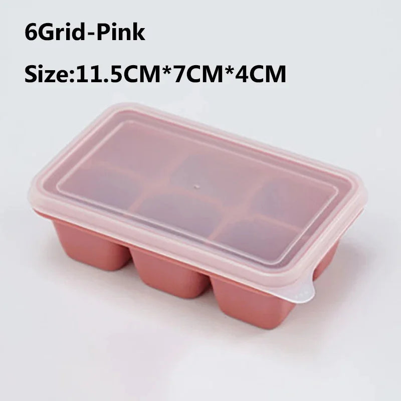Premium Silicone Ice Cube Tray – Food‑Grade Square Mold Available in 4/6/8/15/160 Cubes