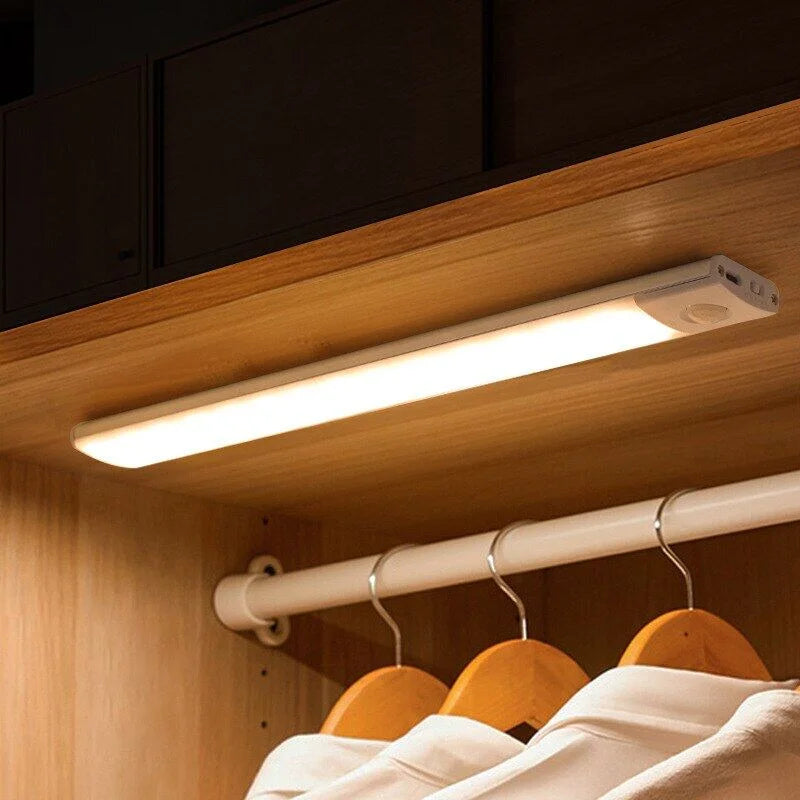 LED Motion Sensor Bar Light for Kitchen, Closet