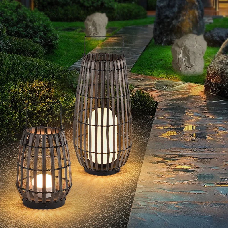 Modern Solar Outdoor Light – Waterproof Garden & Lawn Floor Lamp for Patio and Pathways