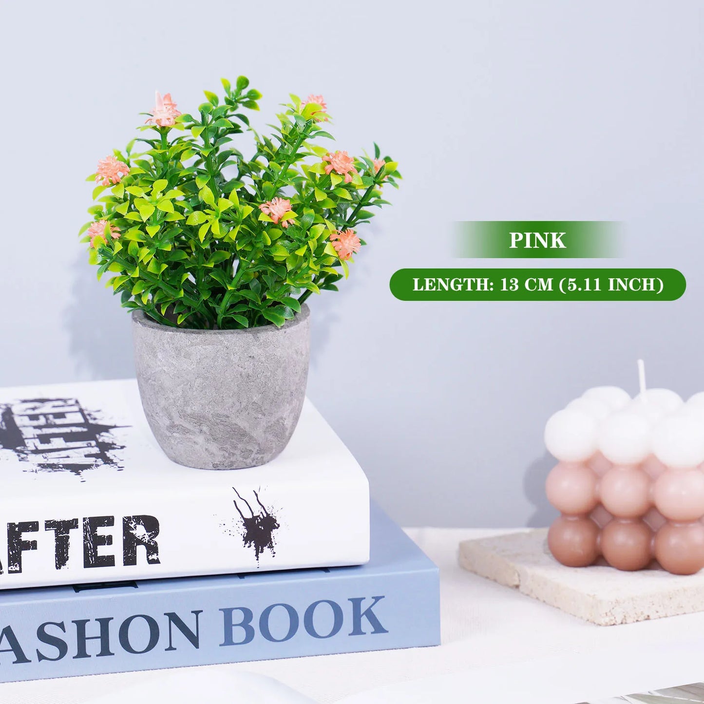 Maintenance-Free Mini Faux Plants for Home & Office