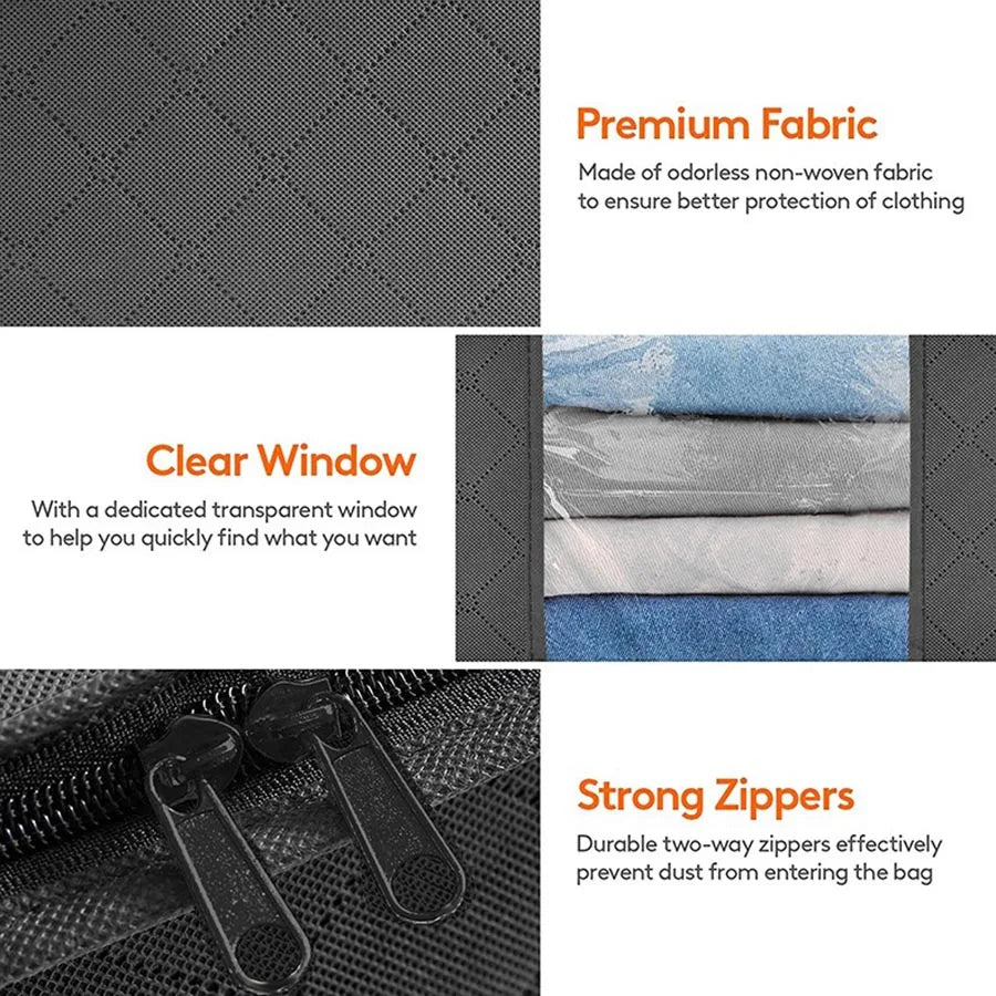 Foldable Storage Bag Large Capacity, Clothes, Blankets