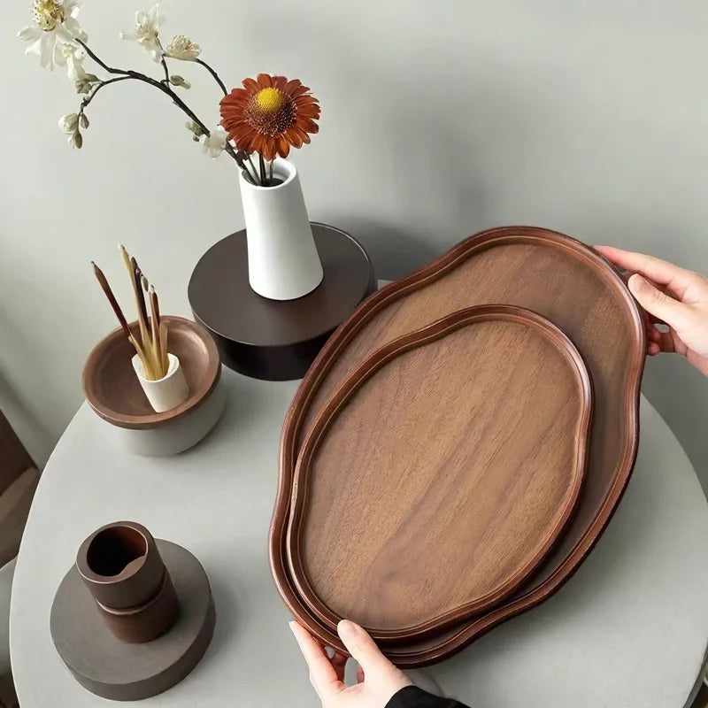 Wooden Decorative Serving Tray