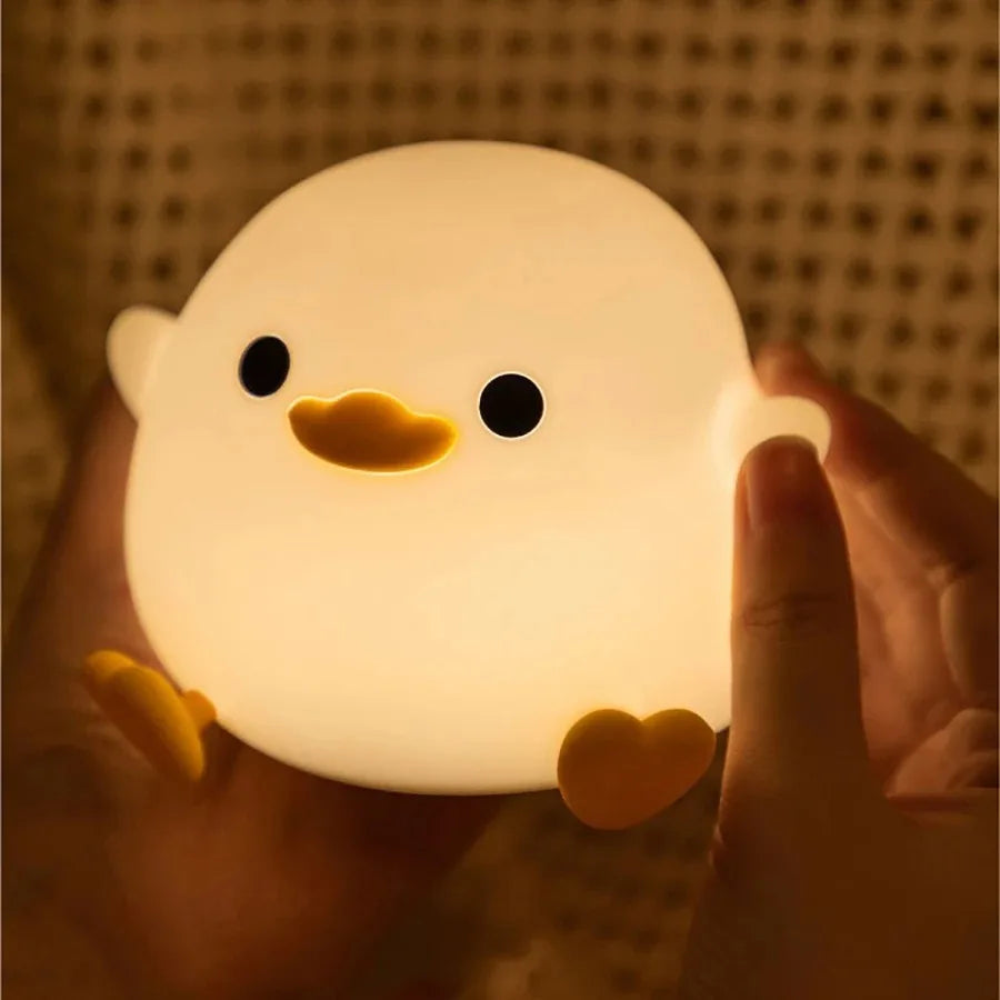 Rechargeable Animal Night Light, LED Touch Sensor with Timer USB