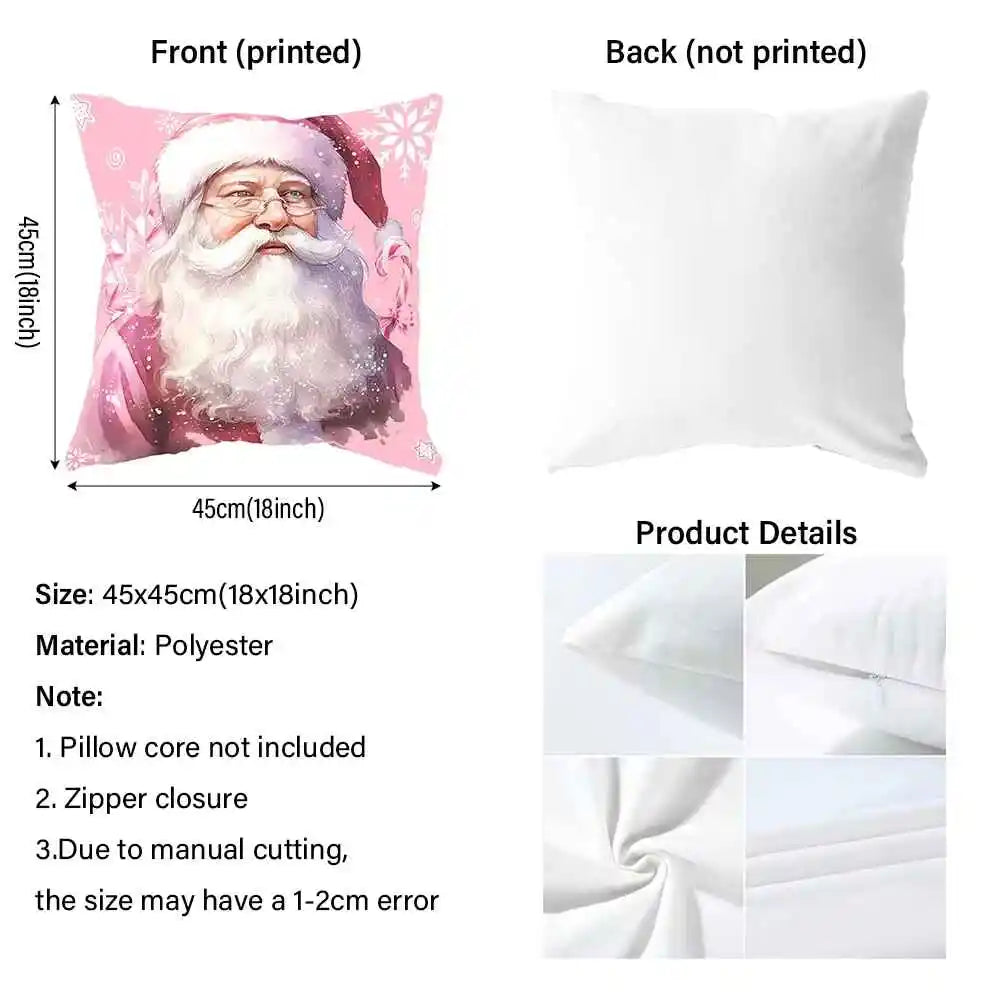 Floral Pillow Case Covers – Decorative Cushion Covers for Sofa & Bedroom