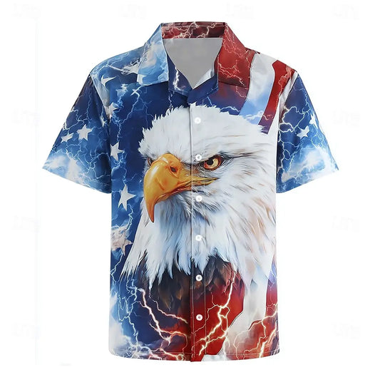 Men's Eagle America's 250th Anniversary Button Up Shirt