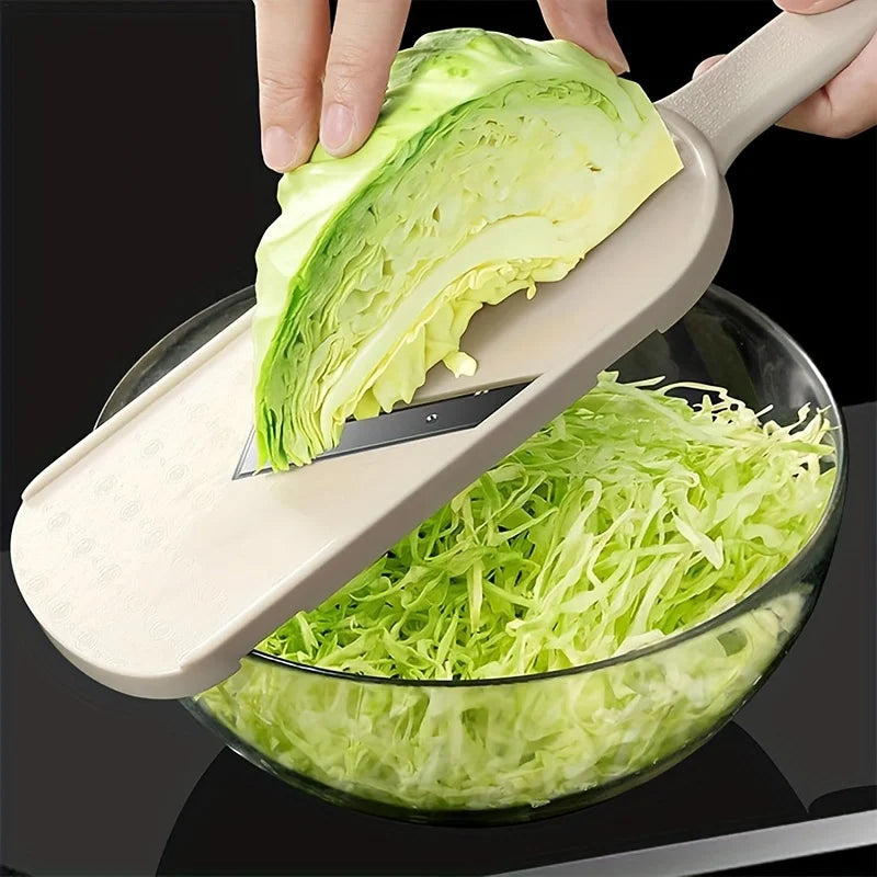 Vegetable Slicer & Shredder – Compact Dual‑Purpose Tool for Salads, Cabbage & Everyday Prep