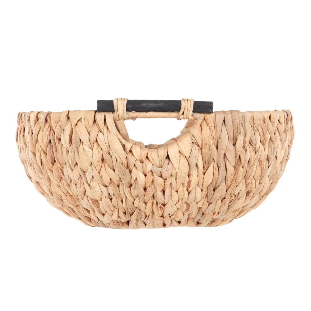Artisanal Braided Harvest Basin | Coastal Nordic Shallow Basket