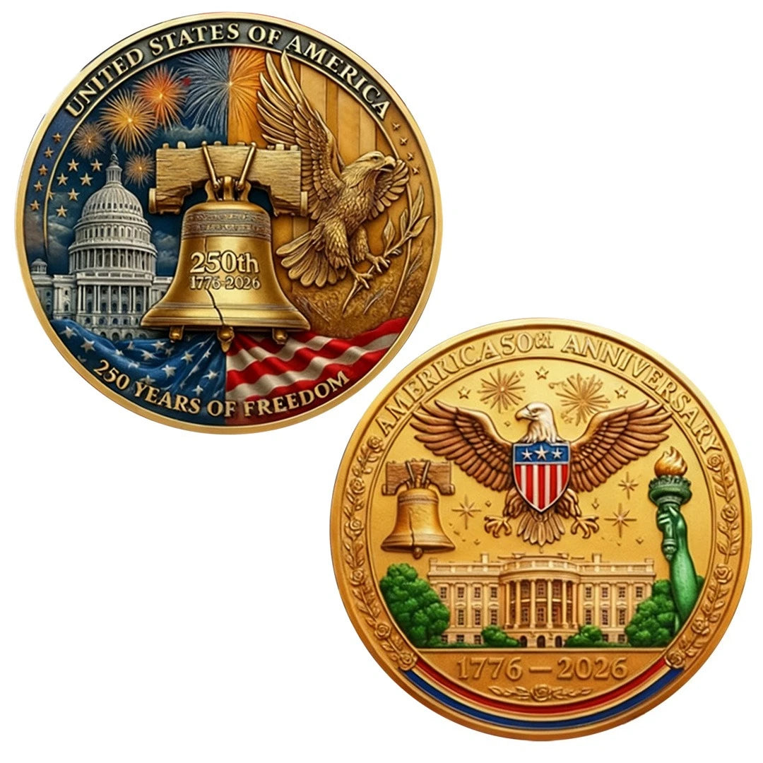 United States of America 250 Years of Freedom Souvenir Coin