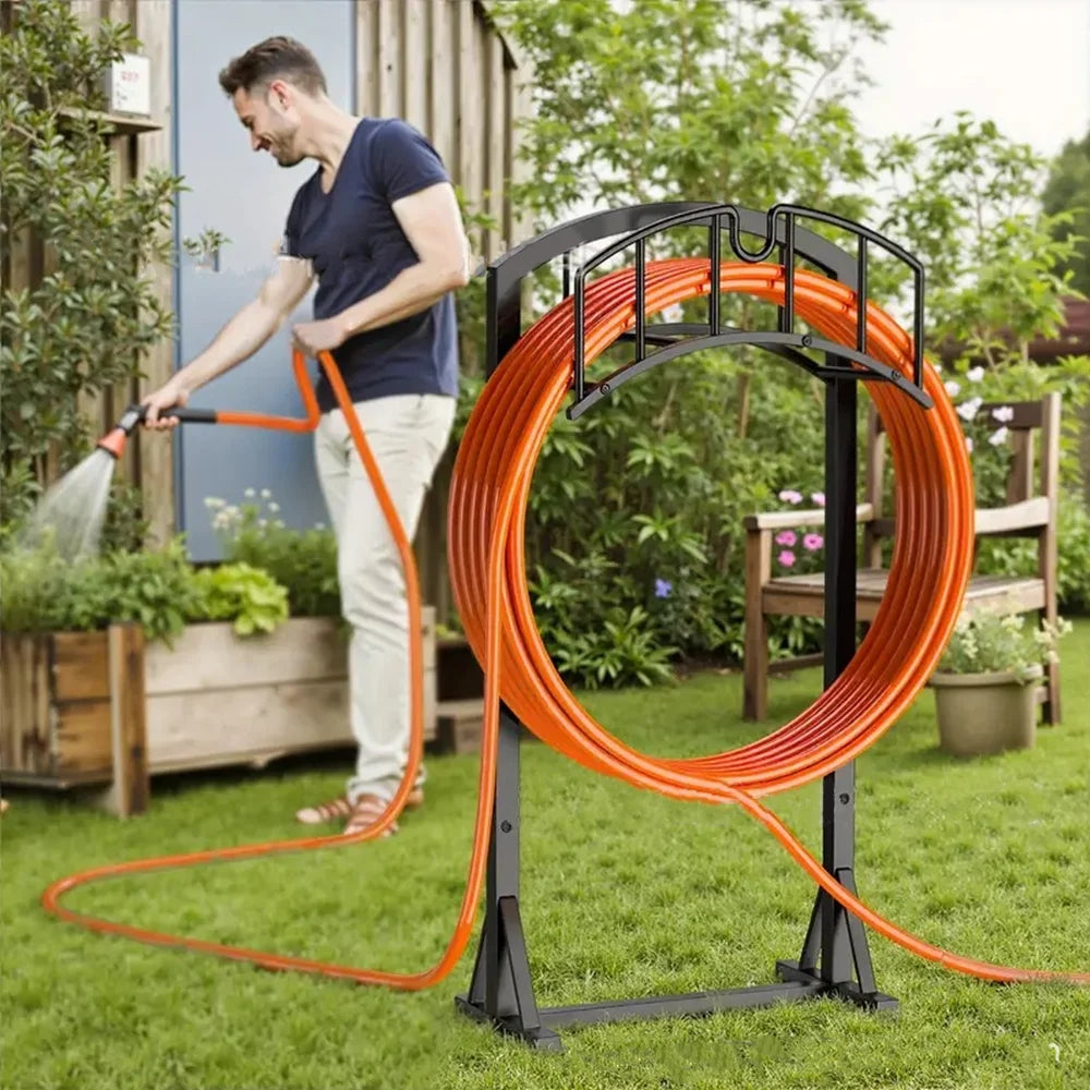 Freestanding Garden Hose Hanger
