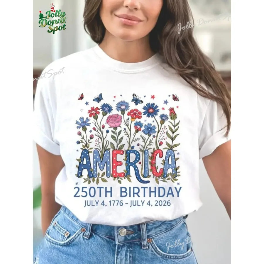 America 250th Birthday T-Shirt