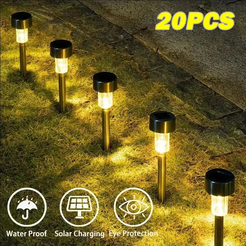 Outdoor Solar Lights, Waterproof