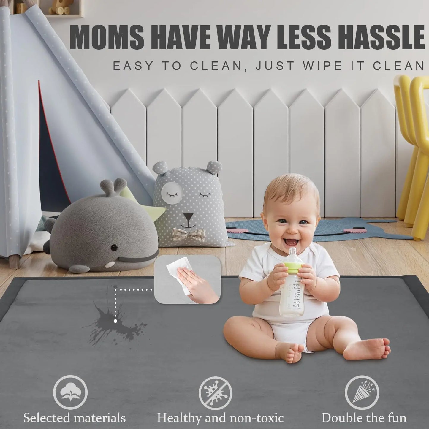 Large Thick Mat,  Non-Slip