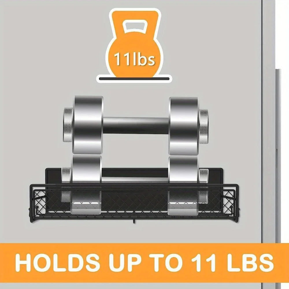 2-Pack Magnetic Spice Rack for Refrigerator – Strong, Moveable Spice Organizer & Heavy‑Duty Fridge Storage Shelf