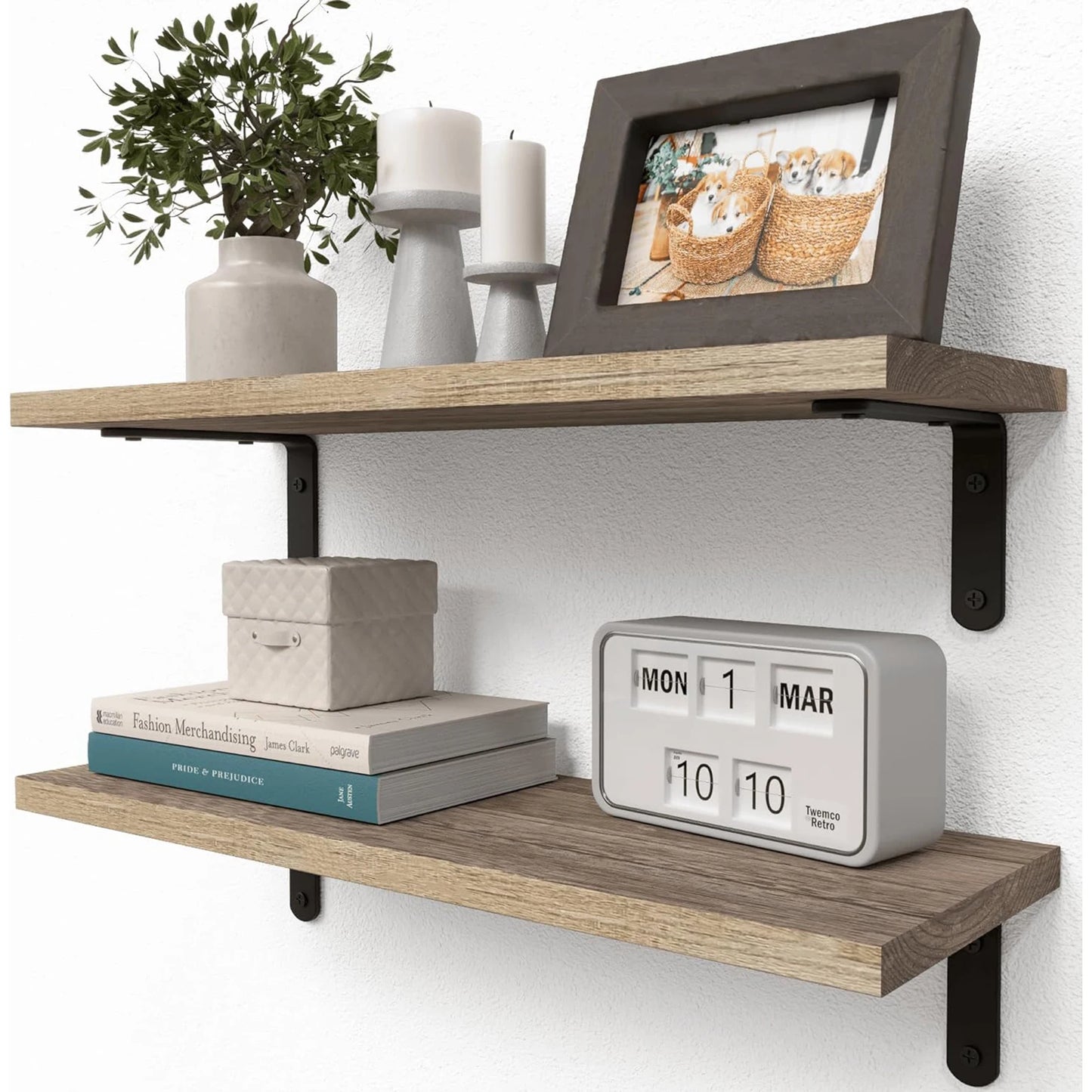 Wall Floating Wall Shelves - Set of 2