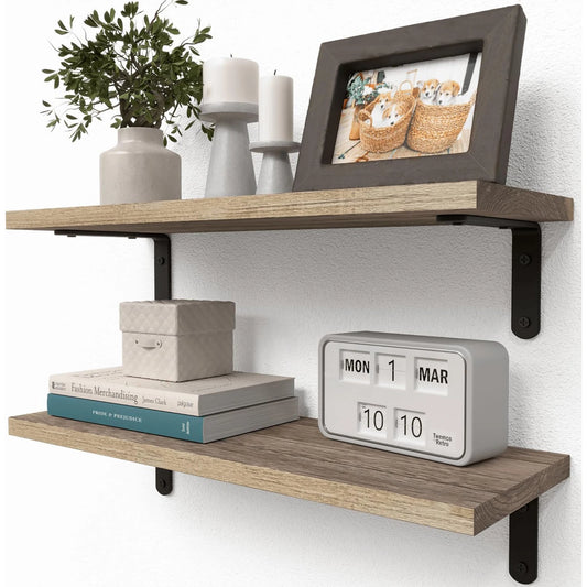 Wall Floating Wall Shelves - Set of 2