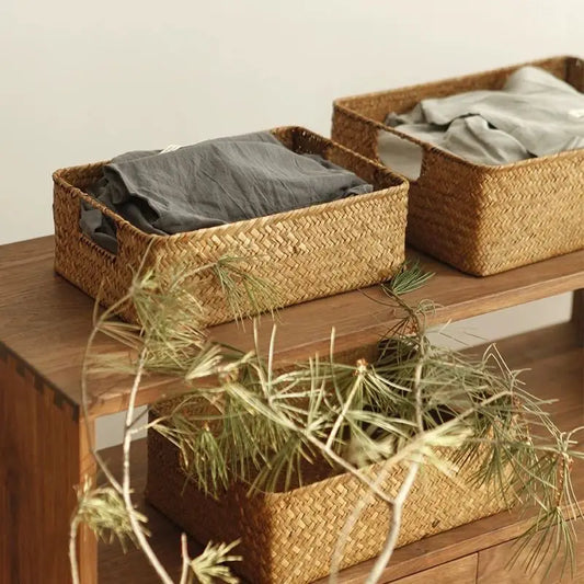 Essential Stackable Home Storage Totes (Set of 2)