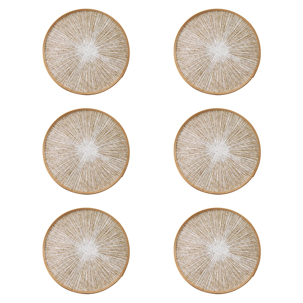 Round Macrame Placemats - 15 Inches