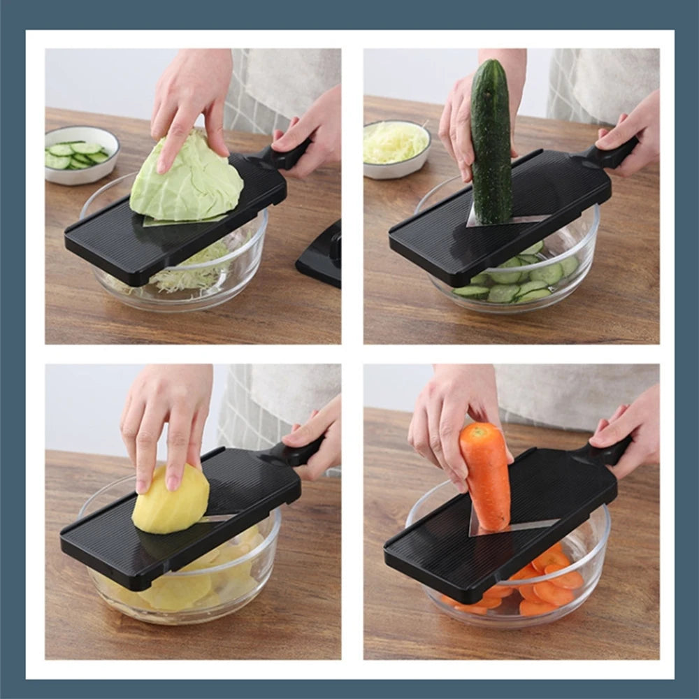 Stainless Steel Fruit & Vegetable Slicer - Grater
