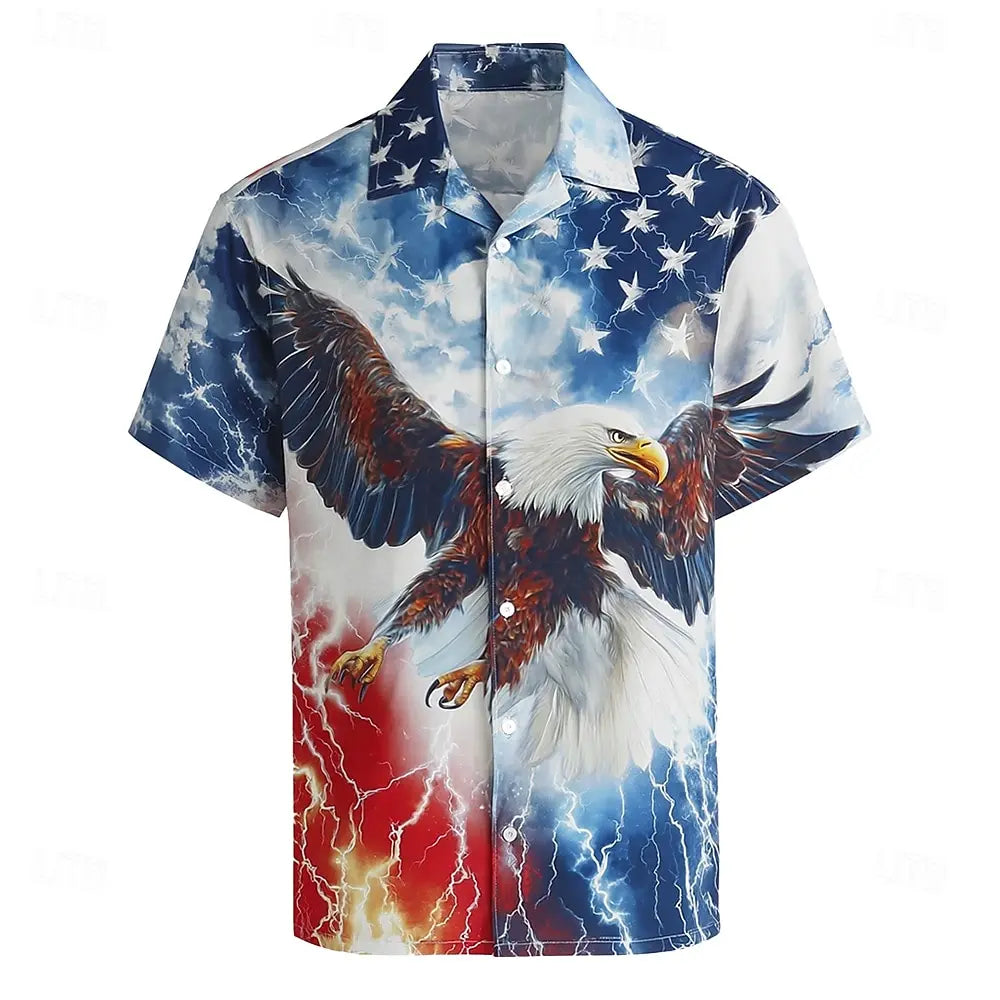 Men's Eagle America's 250th Anniversary Button Up Shirt