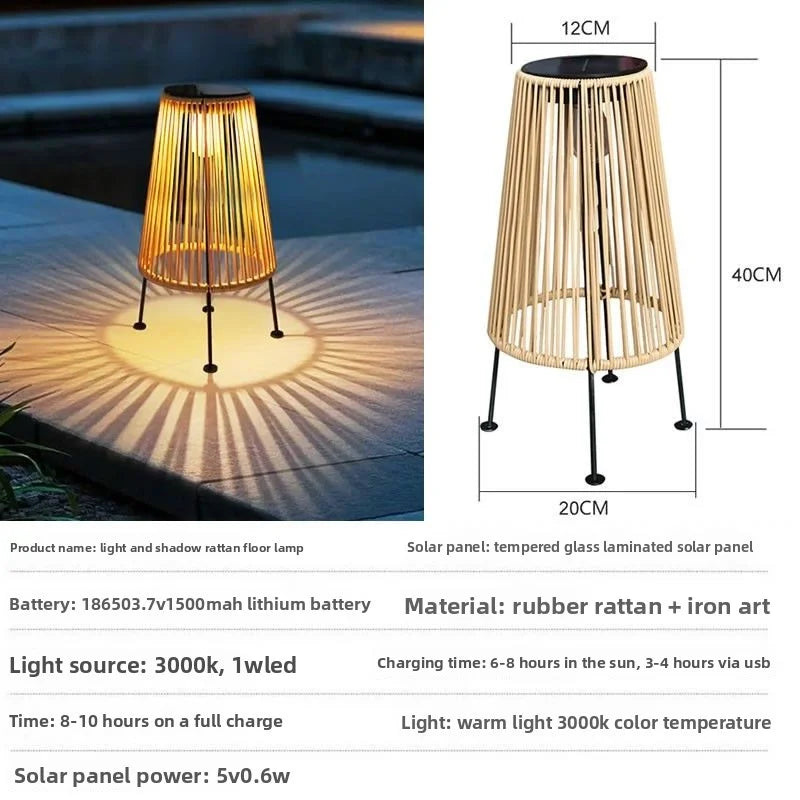Solar‑Powered Outdoor Pendant Lamp – Modern Hanging Light for Patios & Gardens