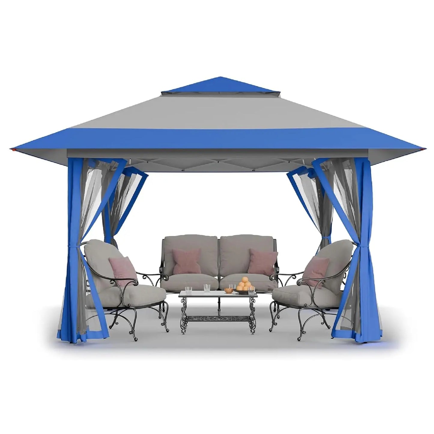 13×13 Waterproof Canopy Tent – Large Pop‑Up Outdoor Shade Shelter for Patio & Backyard