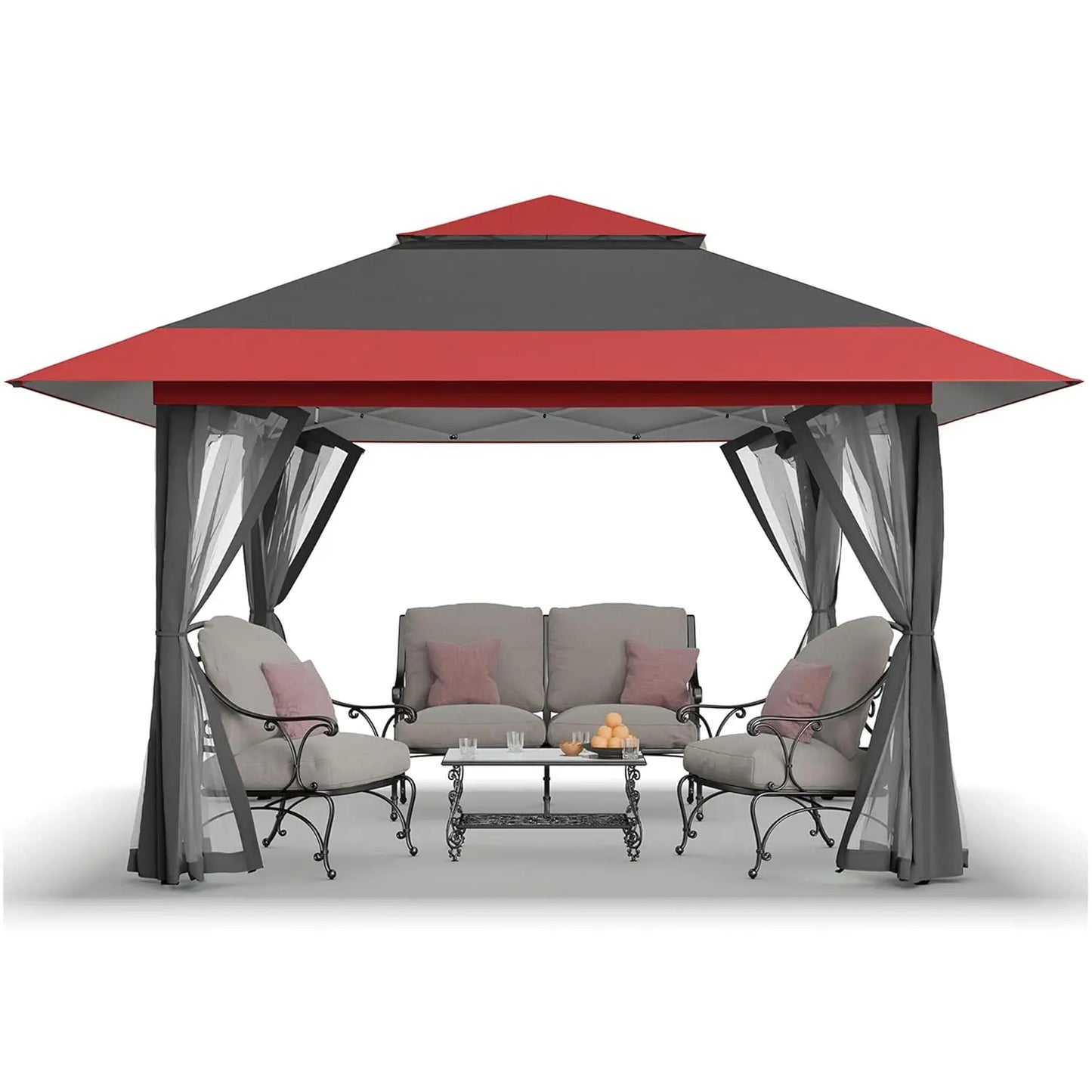 13×13 Waterproof Canopy Tent – Large Pop‑Up Outdoor Shade Shelter for Patio & Backyard