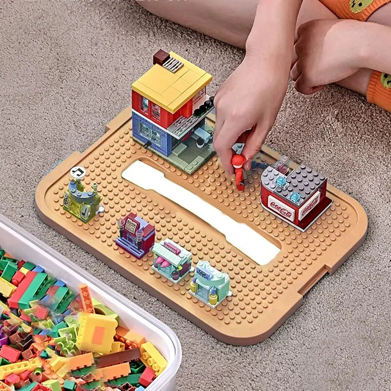 Toy Storage Box for Hats, Bricks, and Toy Containers - Stackable Organizer