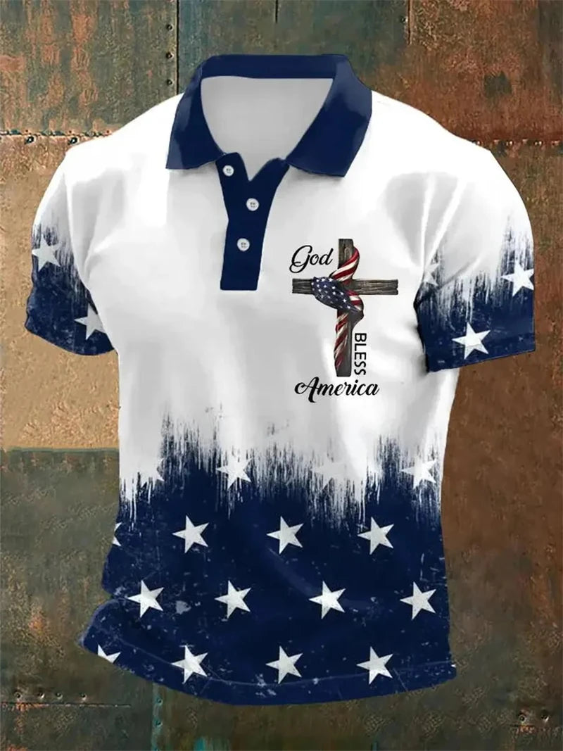 America 250th Anniversary Polo Shirt