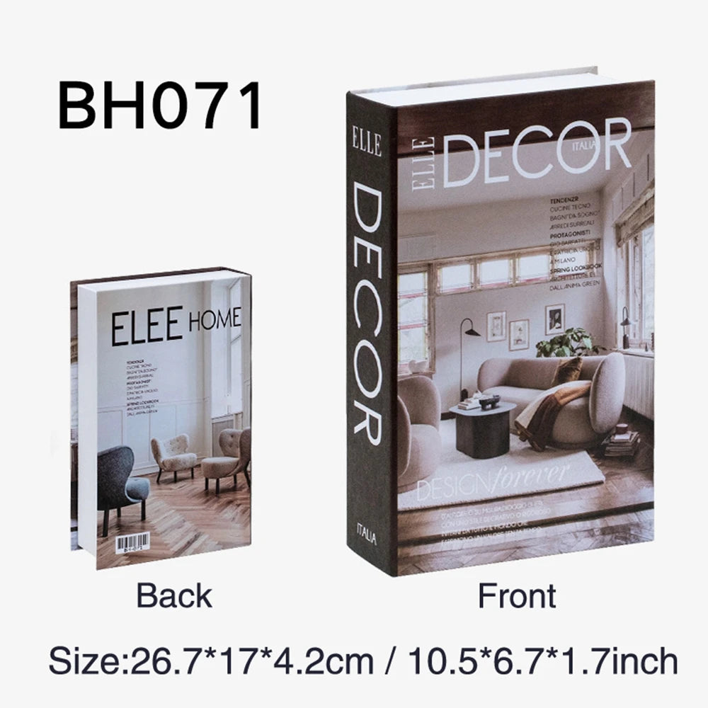 Faux Books for Decoration