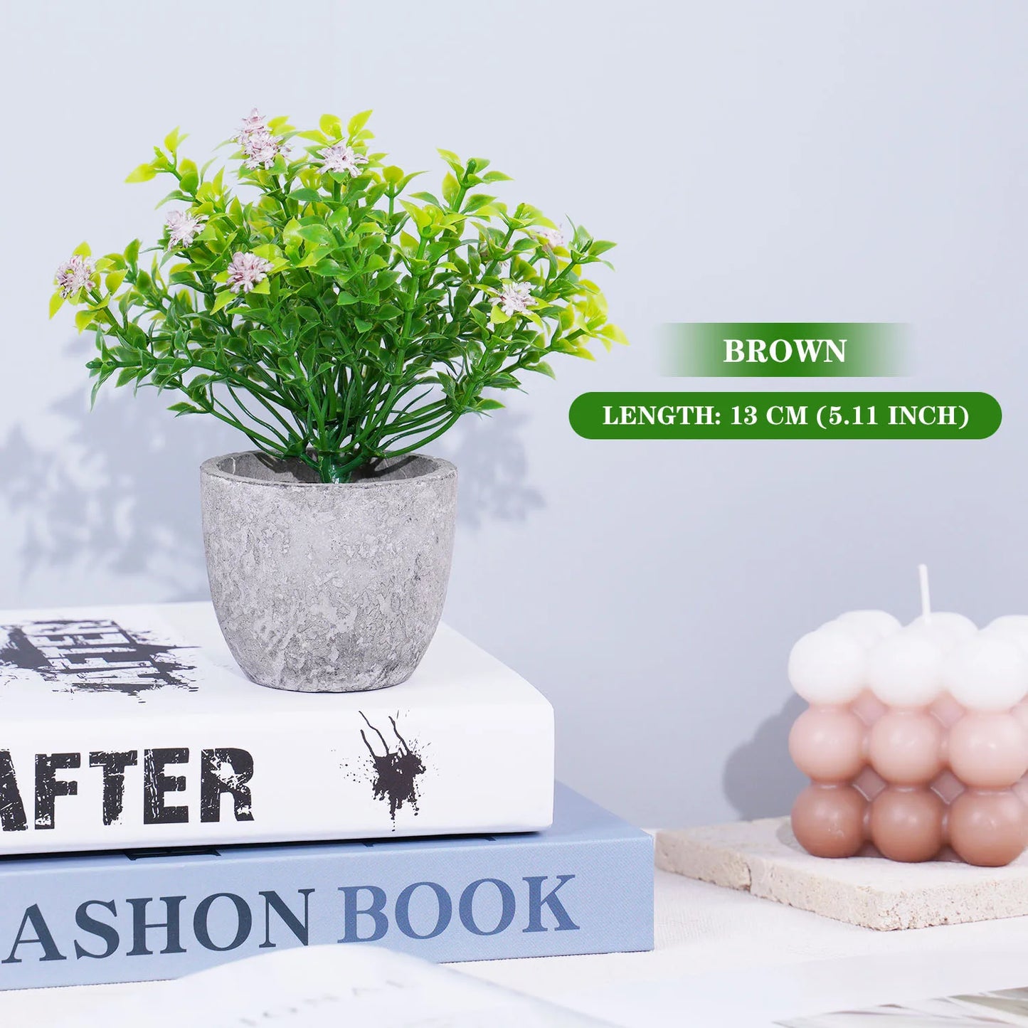 Maintenance-Free Mini Faux Plants for Home & Office