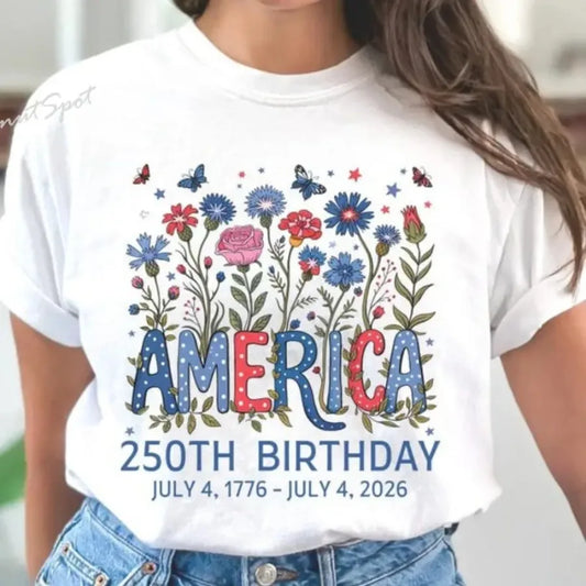 America 250th Birthday T-Shirt
