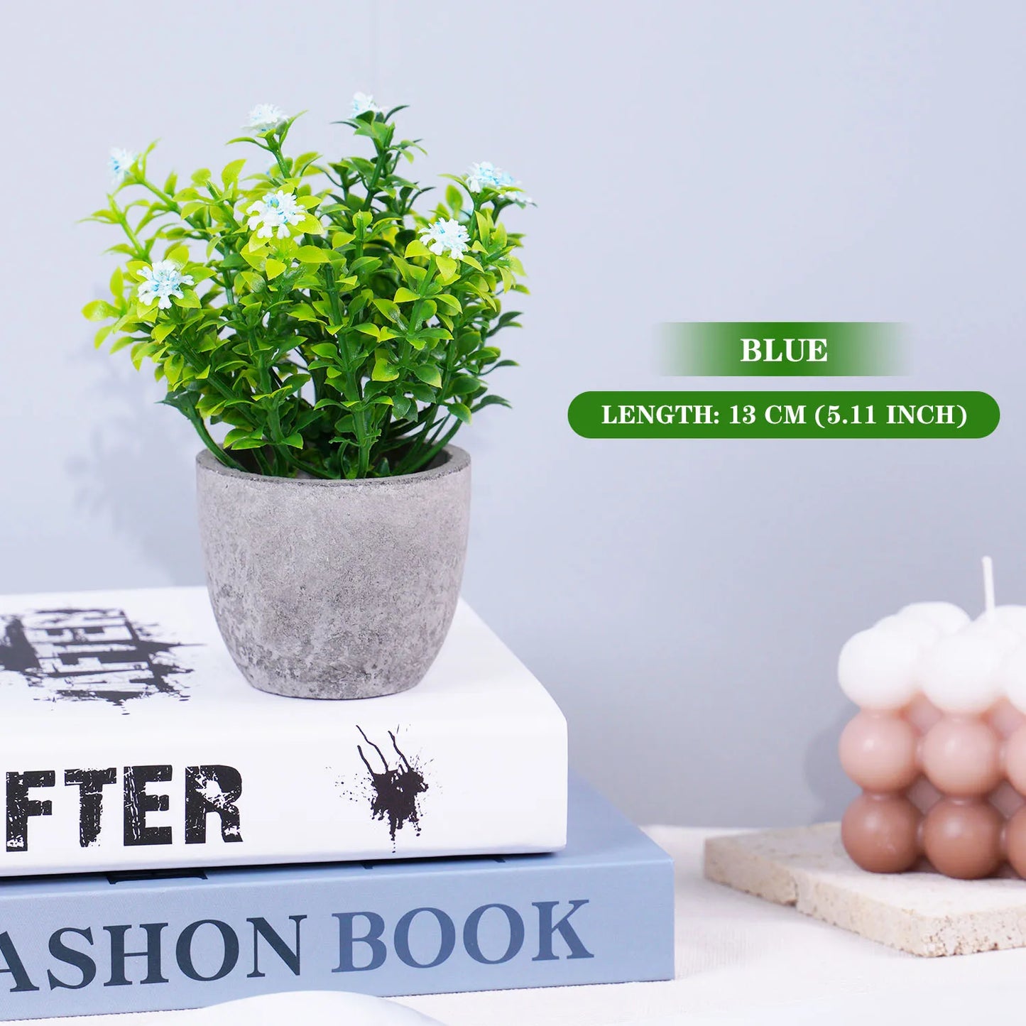 Maintenance-Free Mini Faux Plants for Home & Office