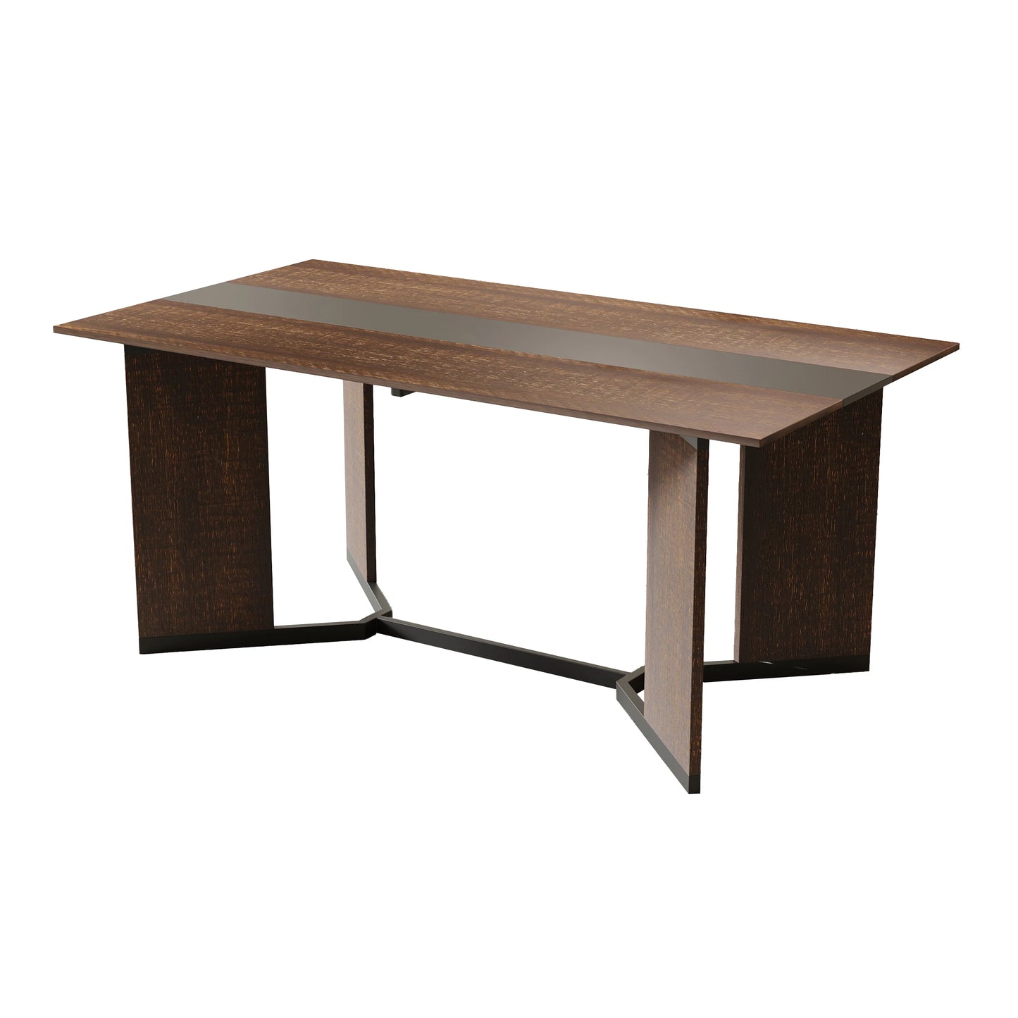 Large Rectangular White Dining Table for up to 10 People (2 sizes)