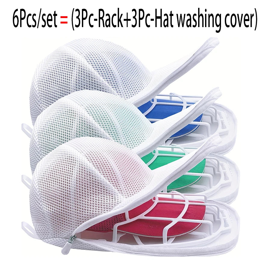 Hat washer laundry accessories, sturdy anti deformation hat protection frame