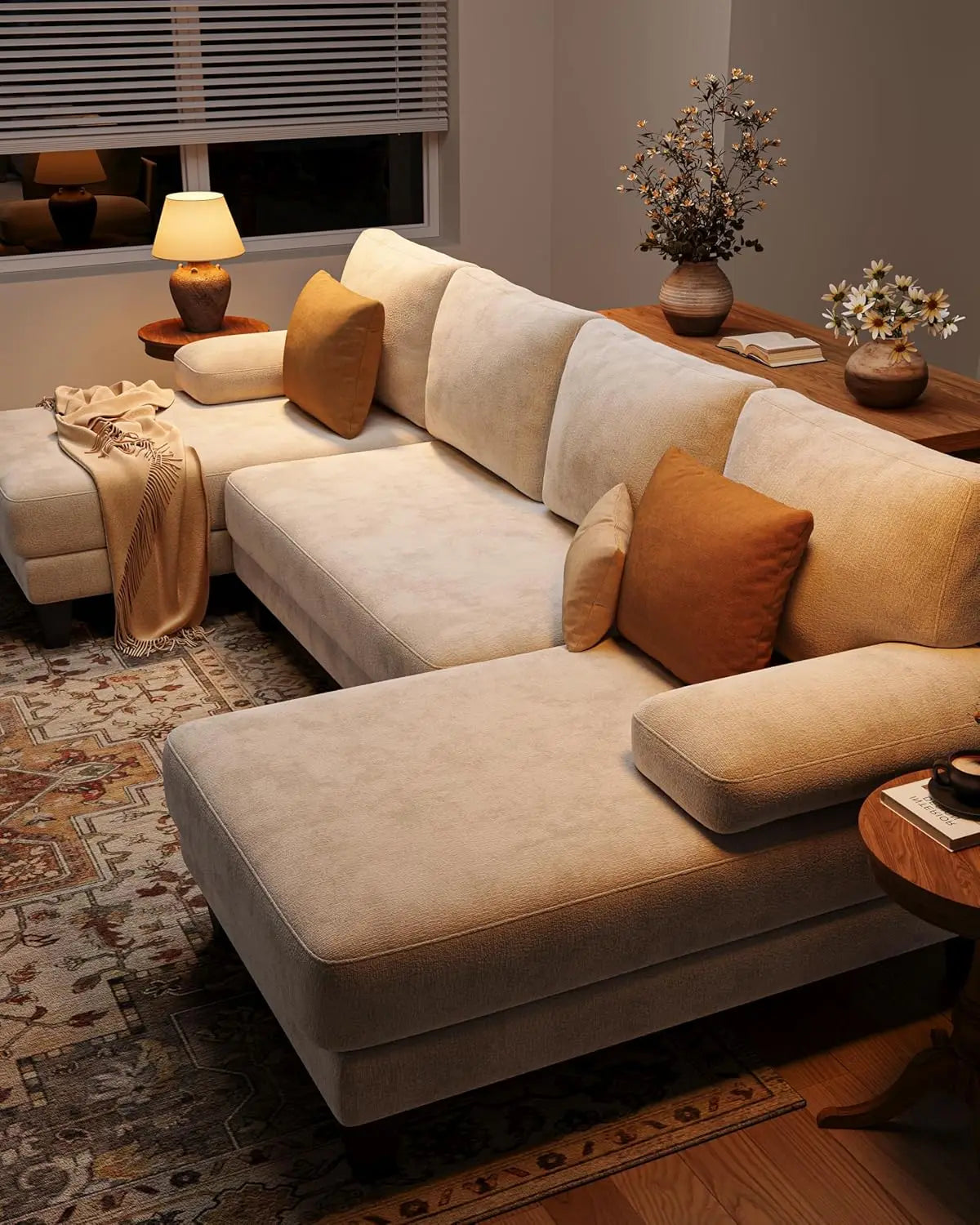 U-Shaped Sectional Couch