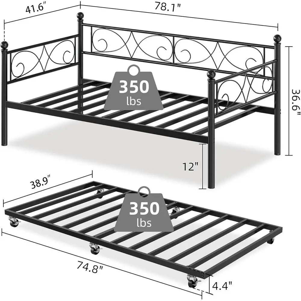 Twin Daybed with Trundle