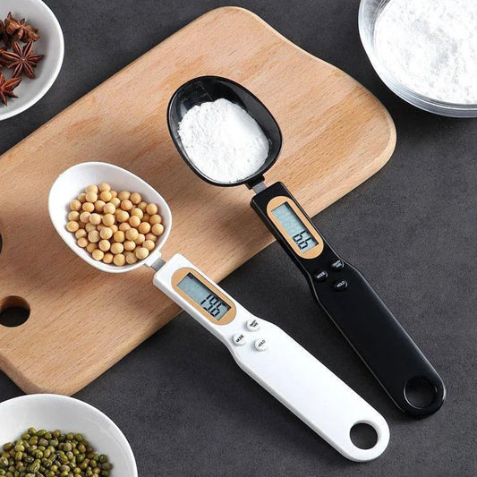 Mini Spoon Digital Kitchen Scale, Electronic LCD Food Scale 0.1-500g