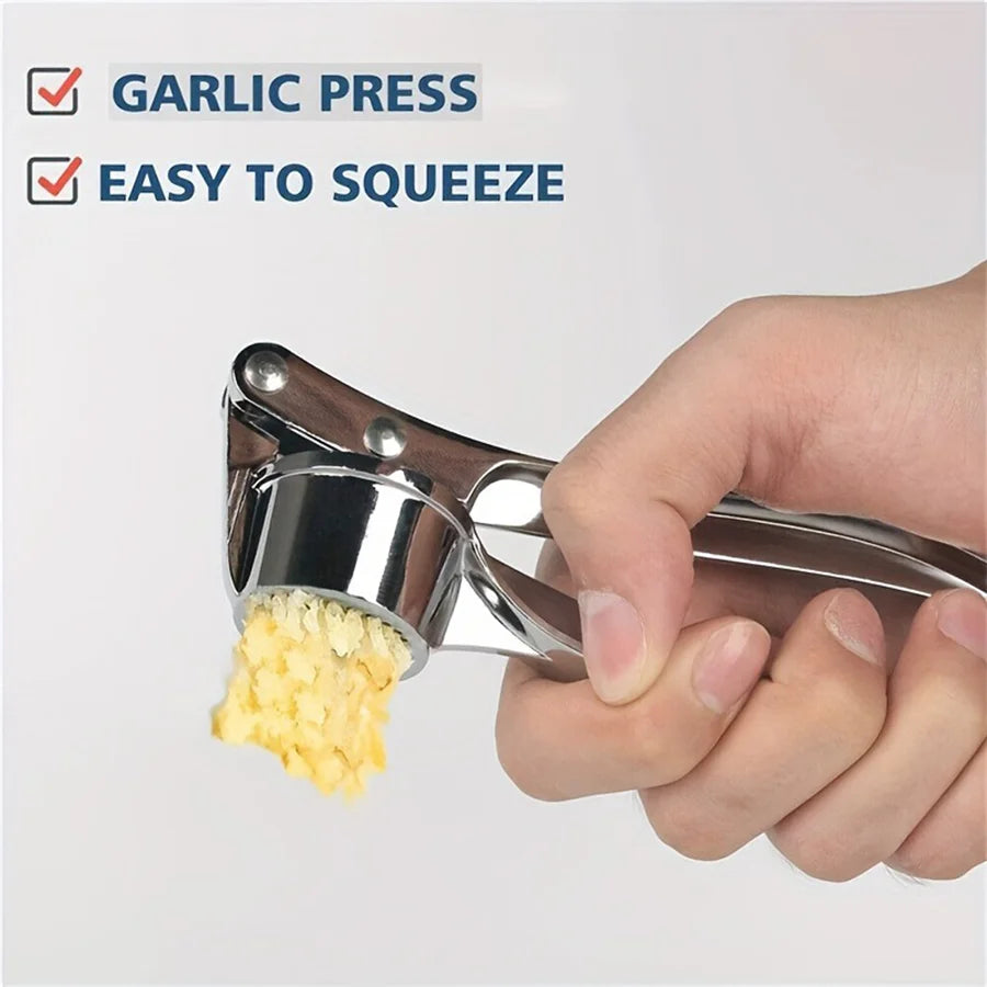 Heavy Duty Garlic Press & Multi-Tool