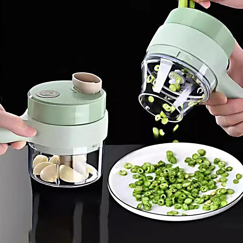 Multi‑Function Electric Vegetable Cutter – Fast, Compact & Effortless Food Prep