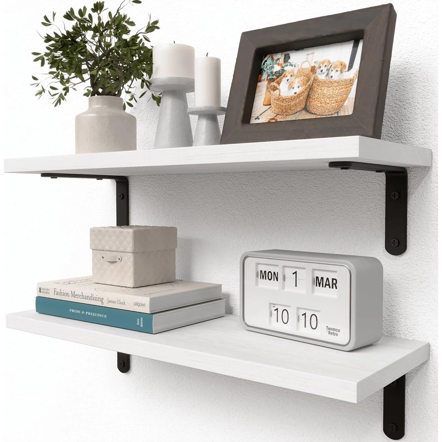 Wall Floating Wall Shelves - Set of 2
