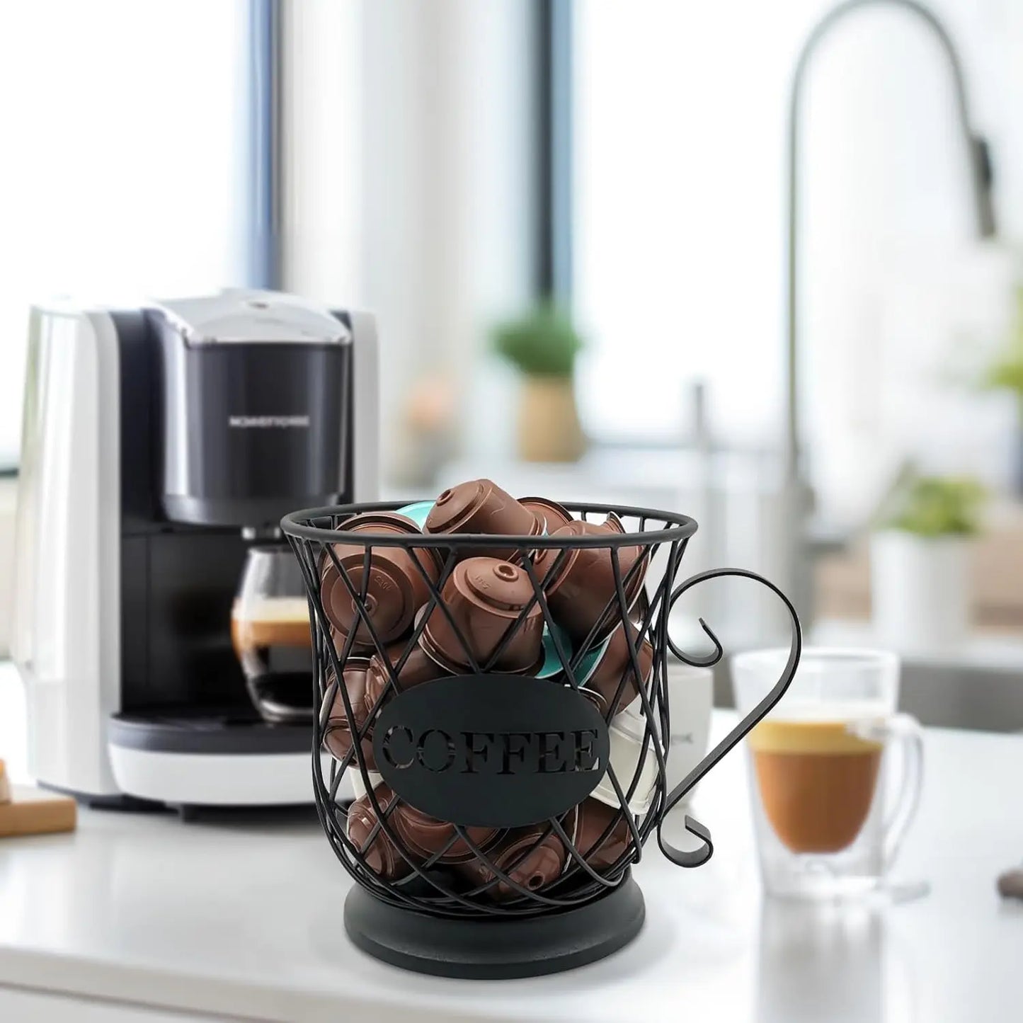 Coffee Pods Storage Basket/Holder for 35 K Cups