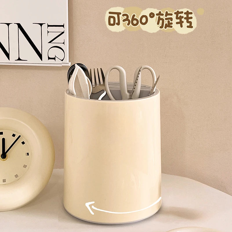 Rotating Kitchen Knife Holder Storage Rack