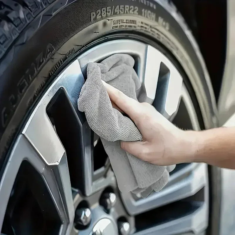 Microfiber Cleaning Cloths, Absorbent, Stain-removing, Reusable