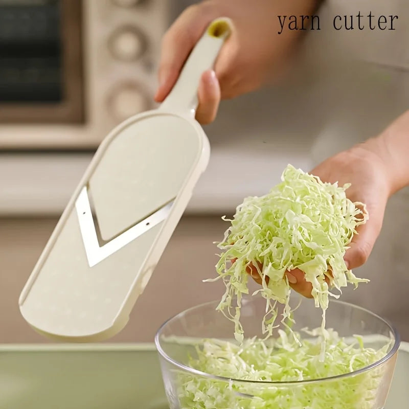 Vegetable Slicer & Shredder – Compact Dual‑Purpose Tool for Salads, Cabbage & Everyday Prep