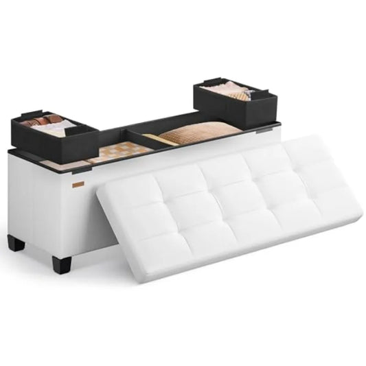 Storage Ottoman Swith Legs