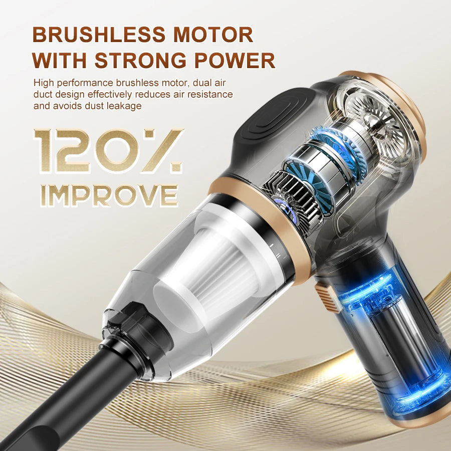 Cordless Handheld Vacuum, Multi-functional